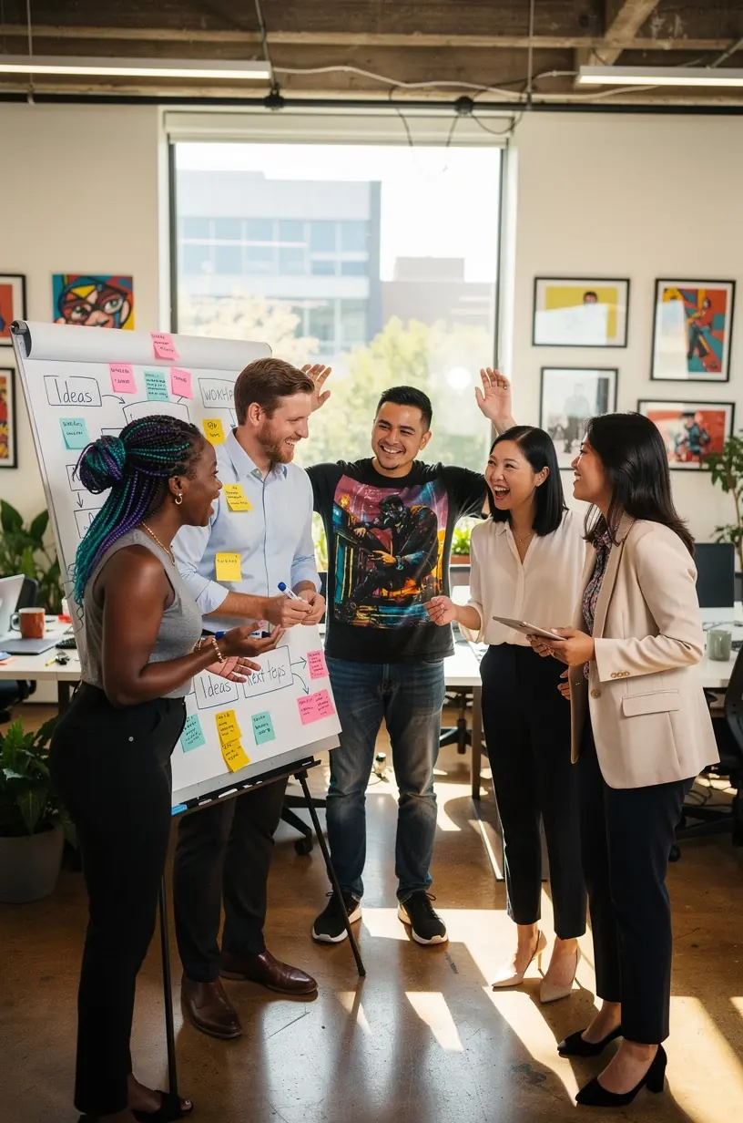 Accountability in digital work environments illustration